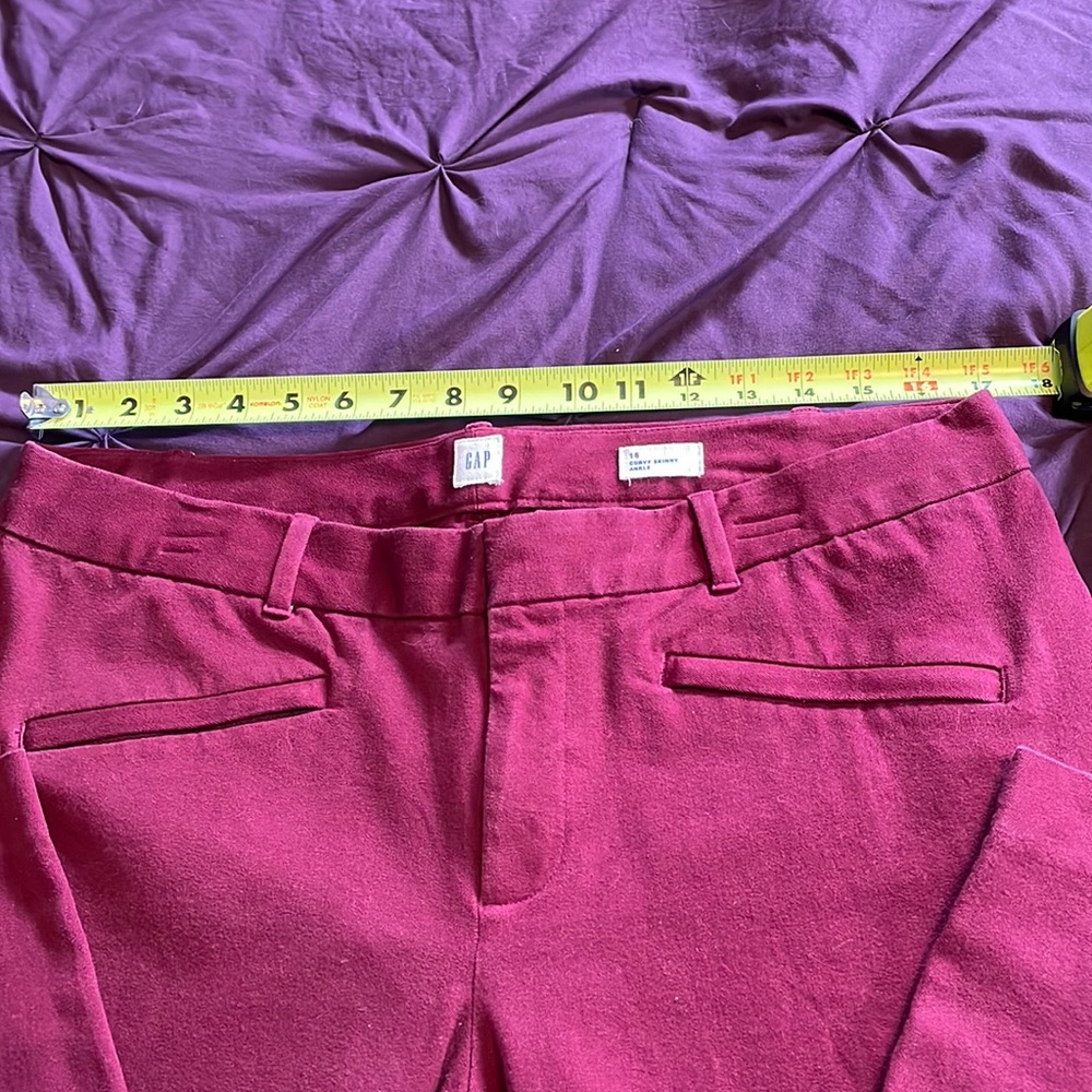 Gap curvy skinny ankle